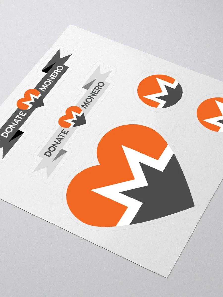 Donate Monero Stickers product image (3)