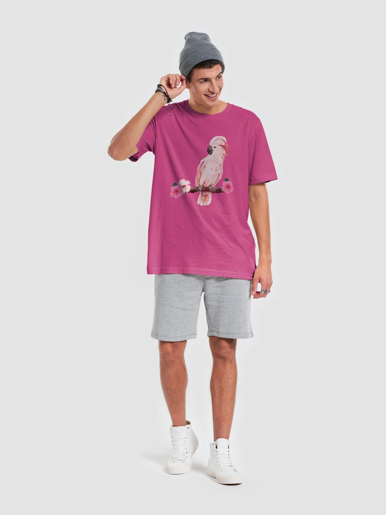 Pink Cockatoo Paradise T-Shirt product image (5)