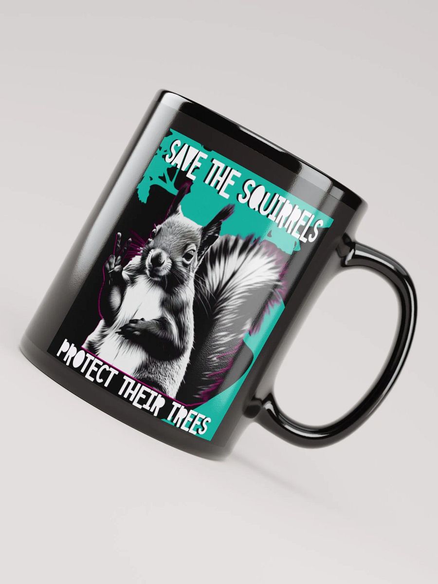 Peaceful Squirrel Save the Trees Mug product image (7)