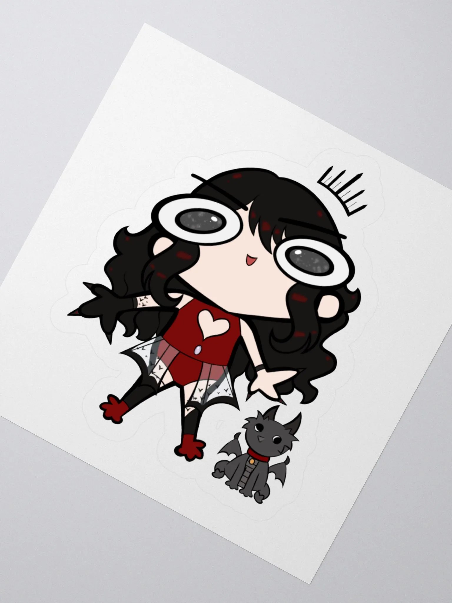 Gremolin Velvet and Daemon Sticker product image (2)