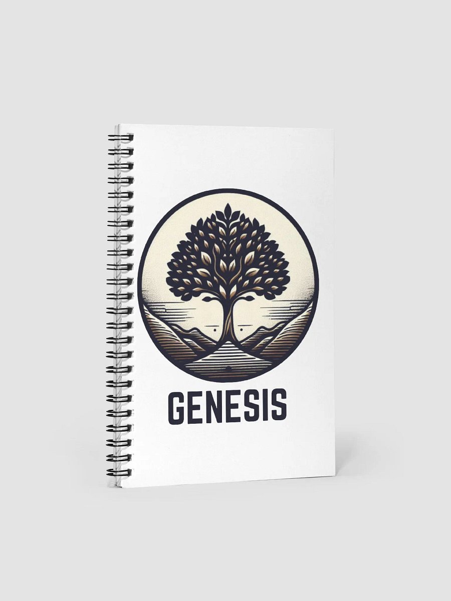 Scripture Couture: Genesis Spiral Notebook product image (3)