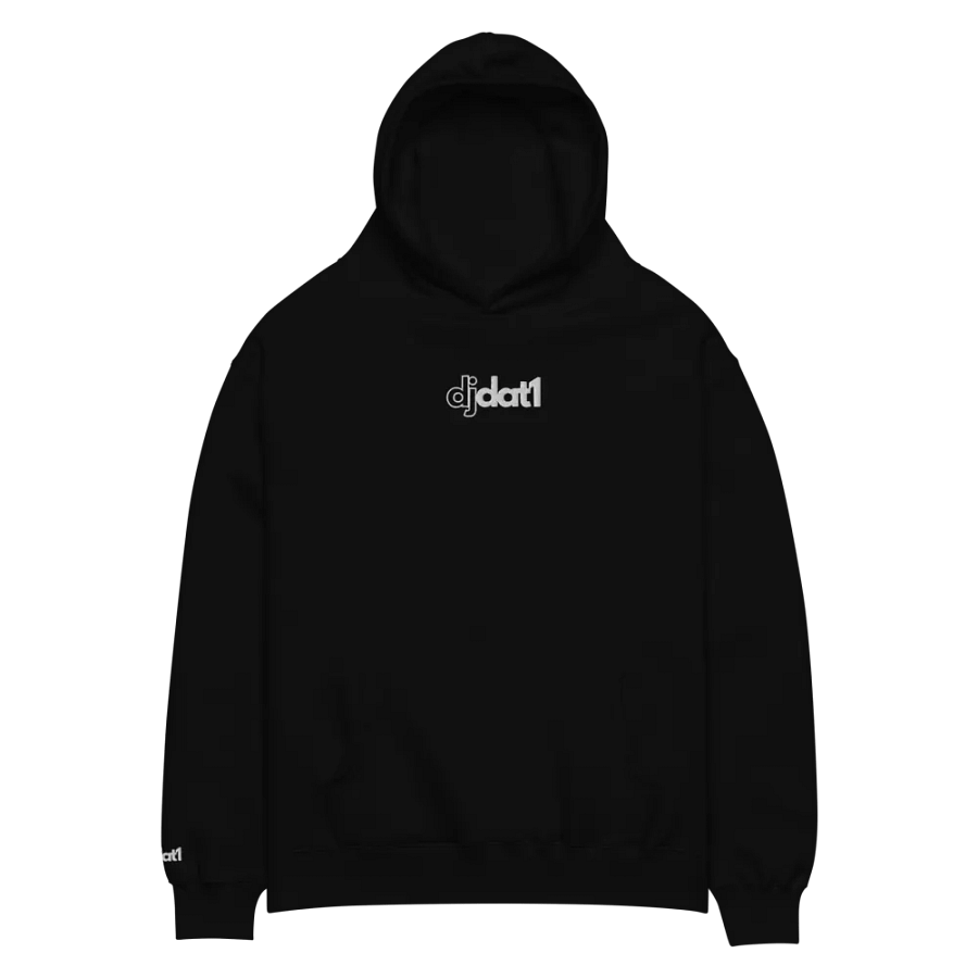 [DJDAT1] Premium Hoodie w/ Embroidered Logo (white logo) product image (18)