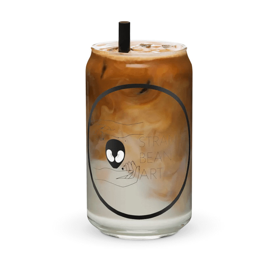 Strange Bean Art Logo Glass product image (36)