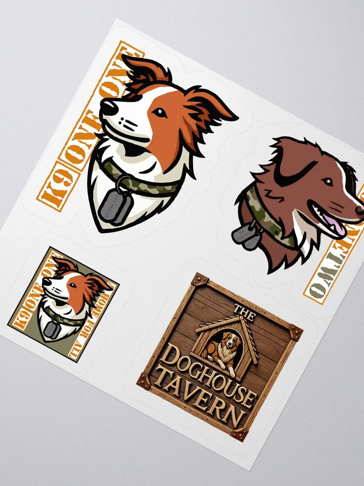 K9 One/Two and Podcast Sticker Set product image (6)