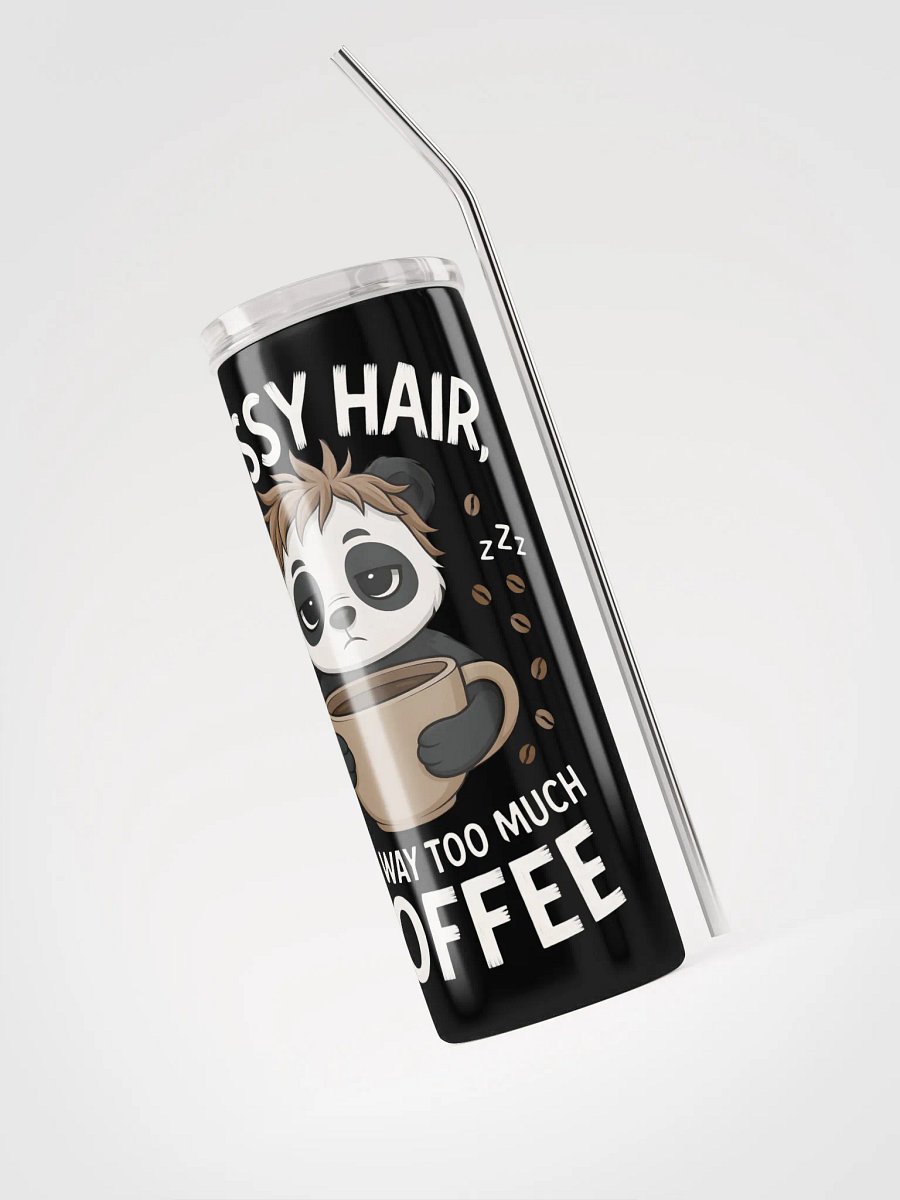 Sleepy Panda Stainless Steel Tumbler product image (3)