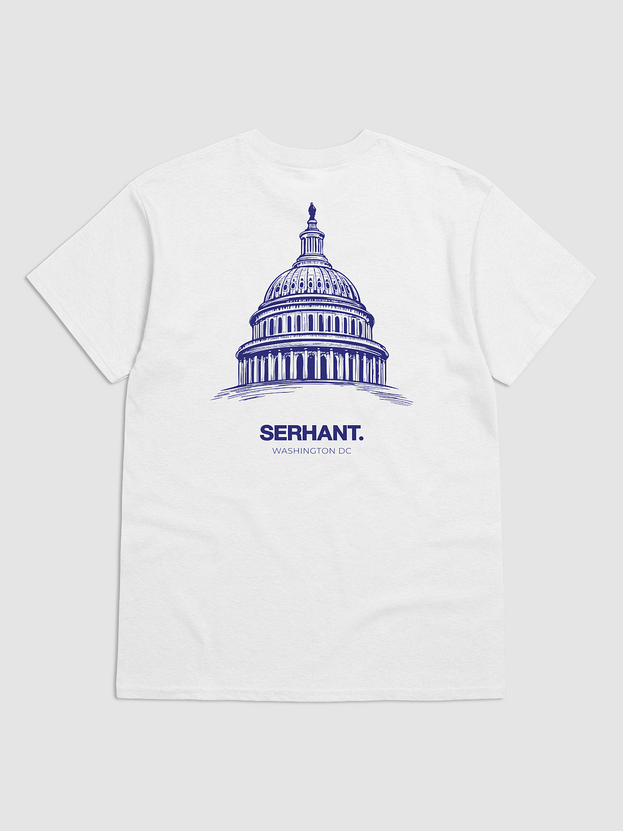 SERHANT. Washington DC Capitol White T-Shirt product image (2)