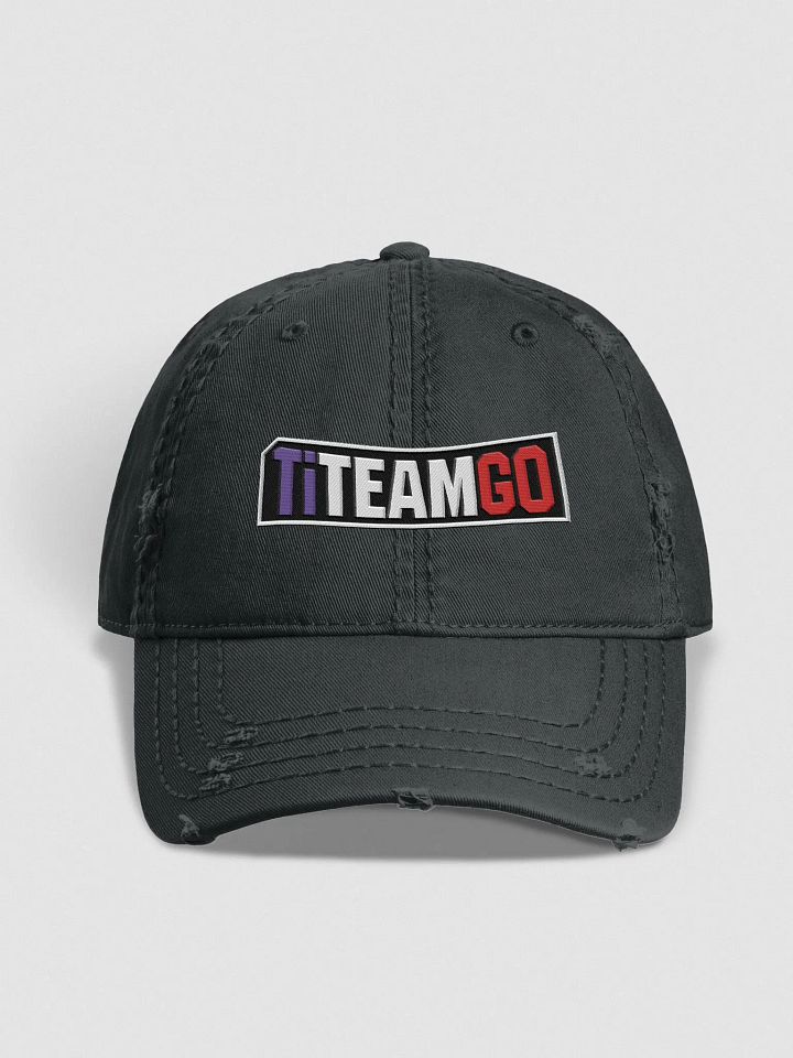 Distressed Dad Hat TiTeamGo product image (1)
