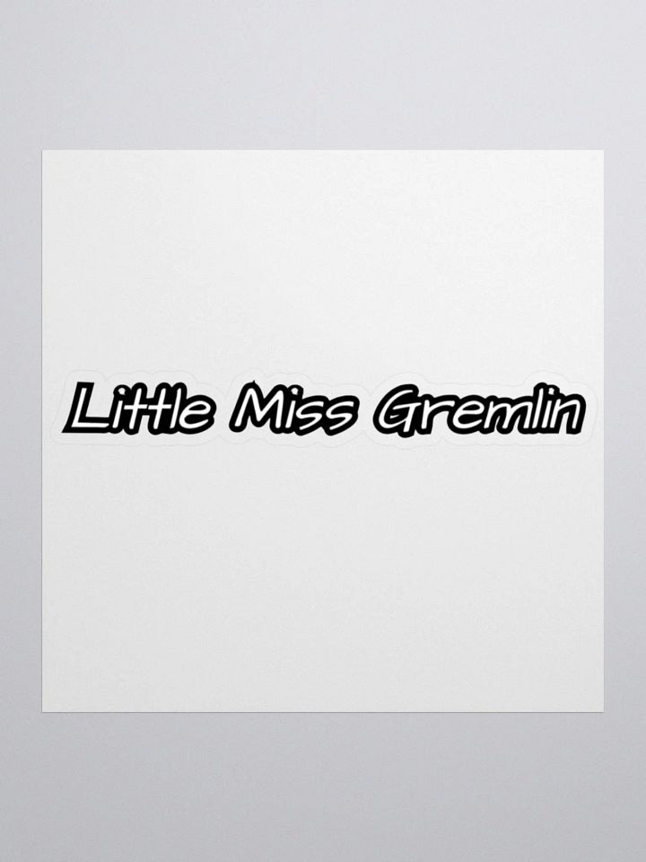 Whimsical Kiss Cut Stickers - Little Miss Gremlin product image (2)