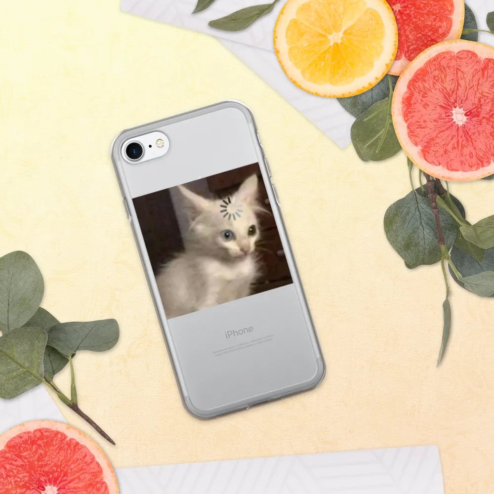 Loading Cat Confusion Clear iPhone® Case product image (337)