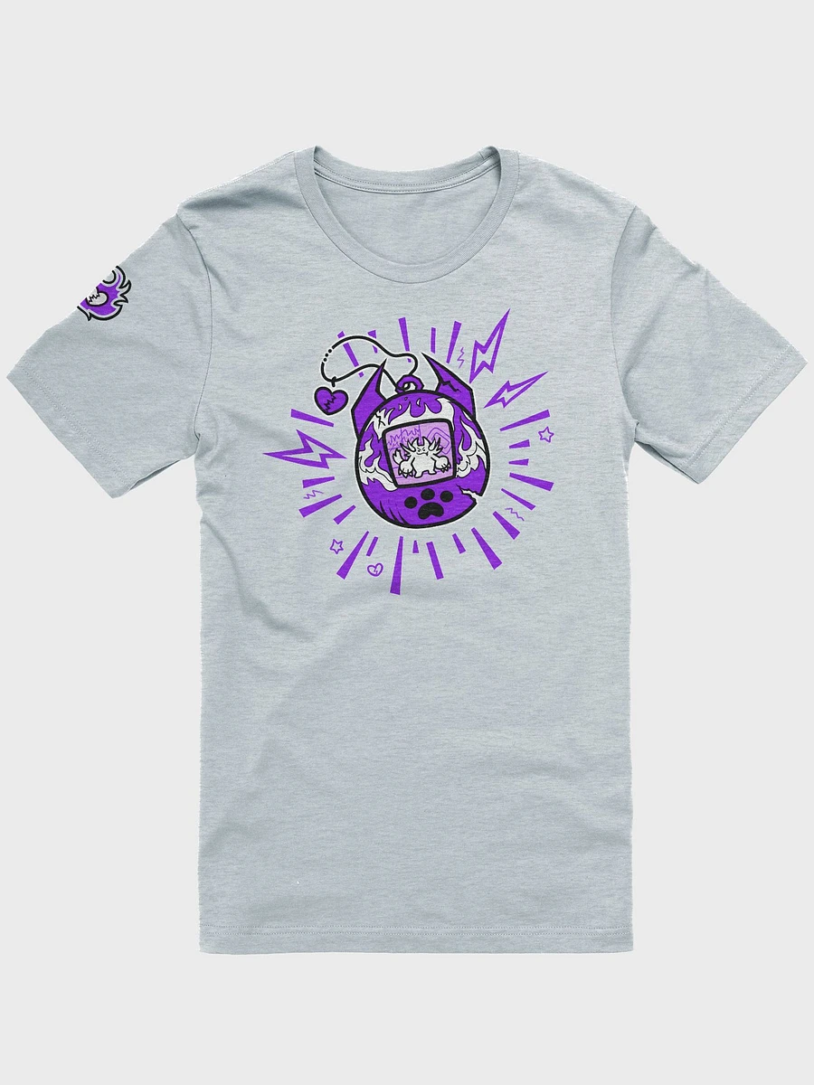 Heartbreaker Virtual Meow // T-Shirt - Purple - Light Mode product image (1)