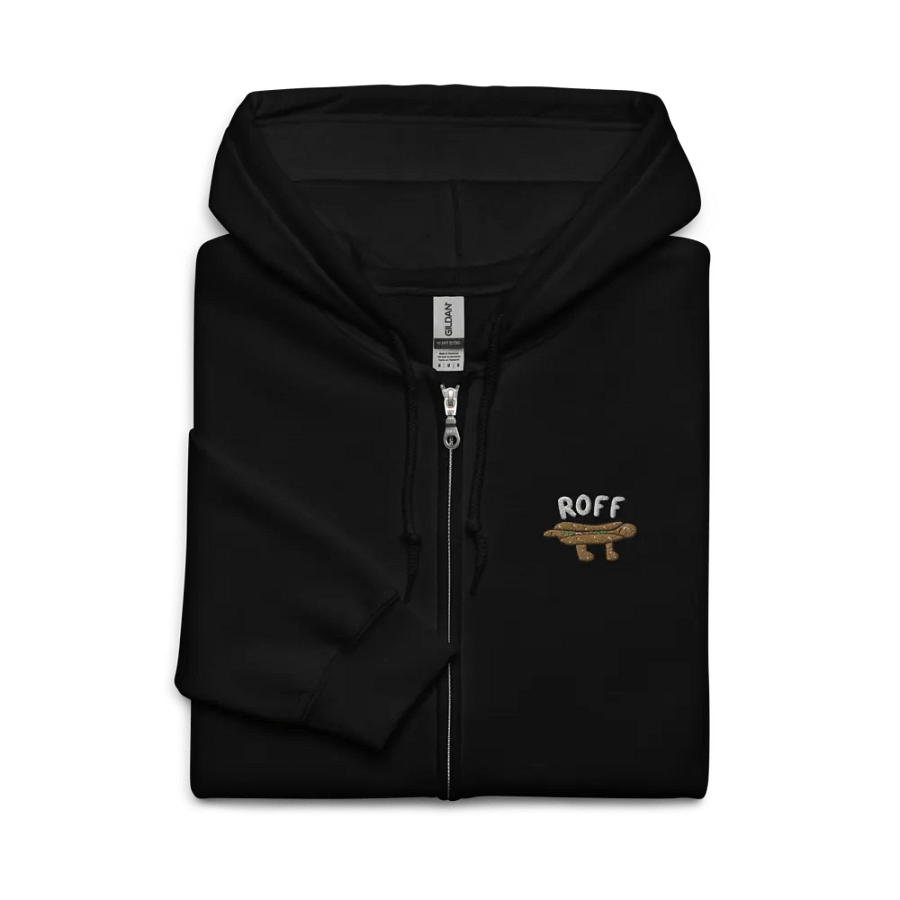 Embroidered Hunchbadge Zip Up Hoodie product image (3)