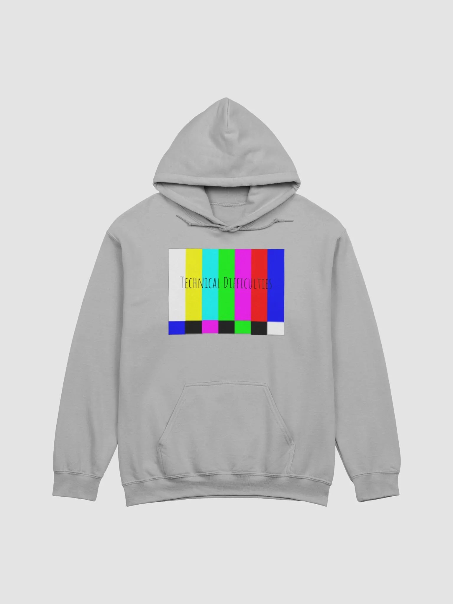 Technical Difficulties Hoodie Male Cut product image (1)
