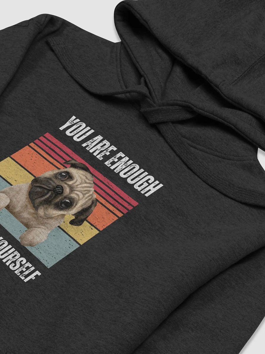 Inquisitive Pug Unisex Hoodie product image (3)