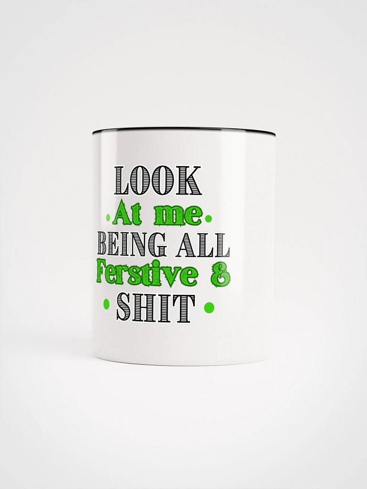 Festive Typography Ceramic Mug product image (1)