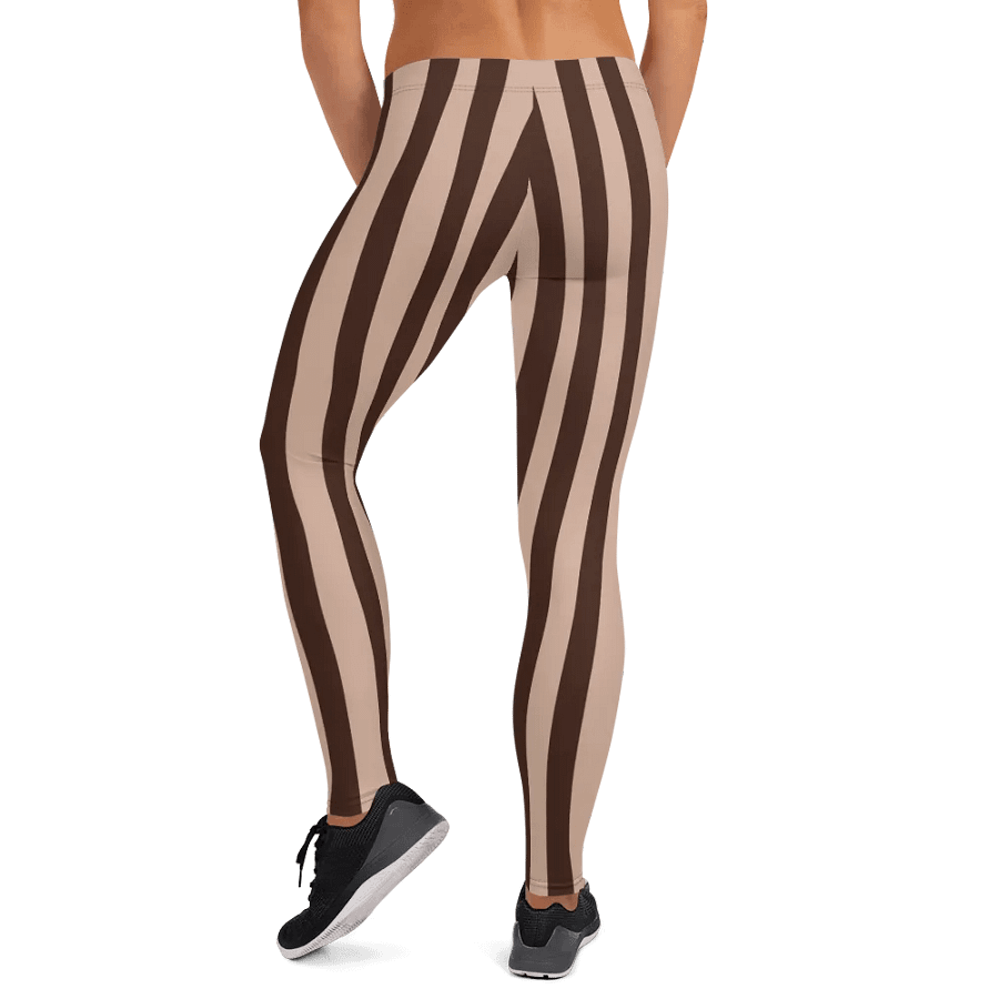 Customizable Wavy Wood Grain Leggings product image (12)