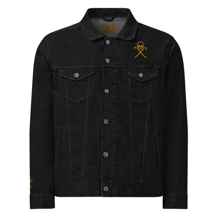 Skulls Keep Happening Denim Jacket product image (1)