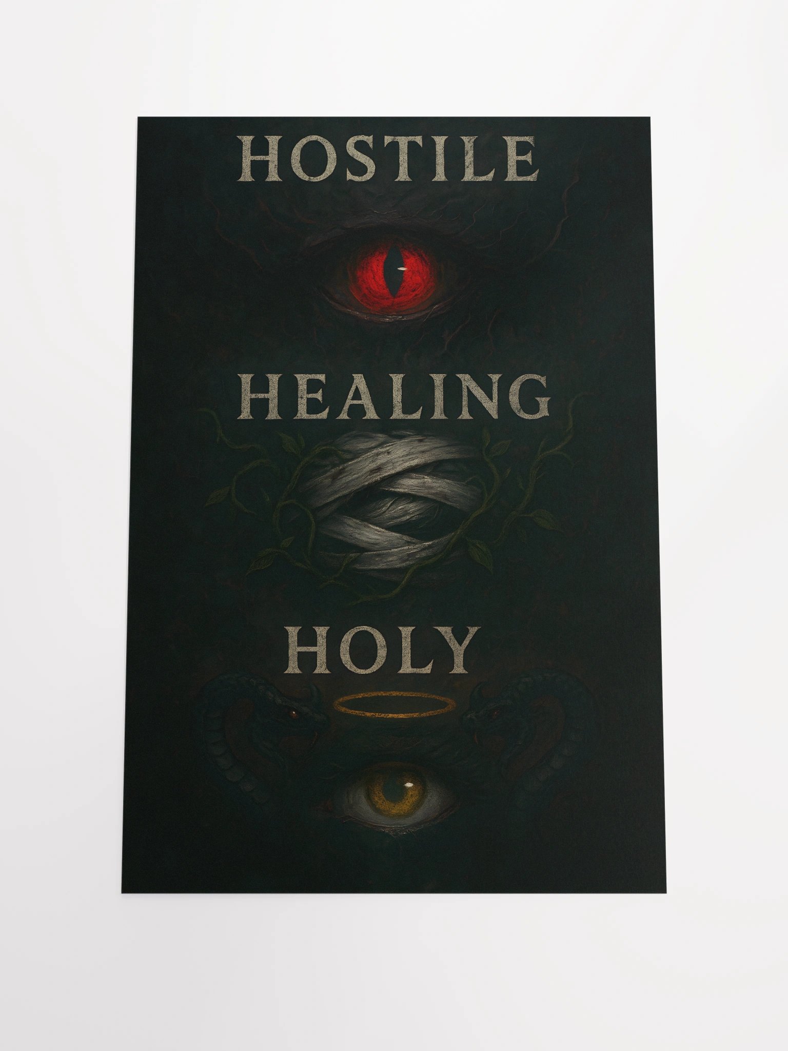 Hostile, Healing, Holy Poster product image (2)