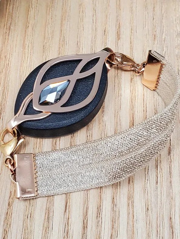 Glow Elastic Bracelet | Handmade Accessory for Bellabeat Leaf Urban & Ivy product image (4)