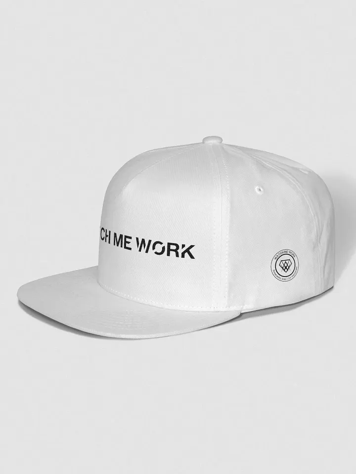 WatchMeWork Signature SnapBack - White product image (2)