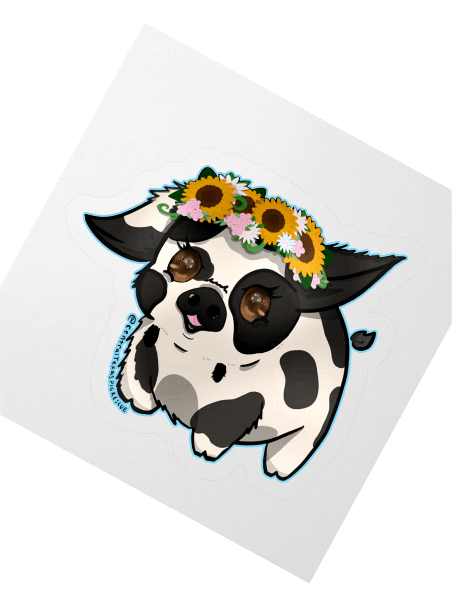 Georgie in Spring Sticker product image (4)