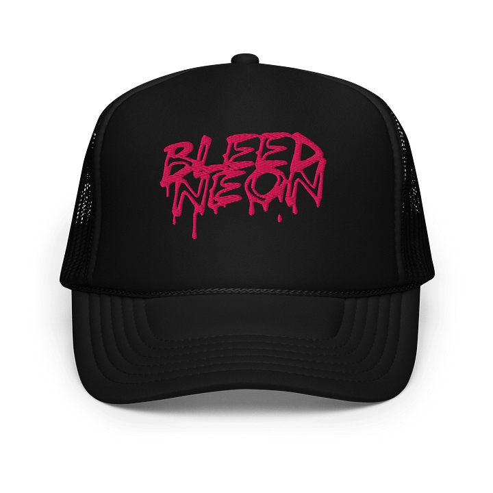 Bleed Neon (PINK) Trucker Hat product image (1)