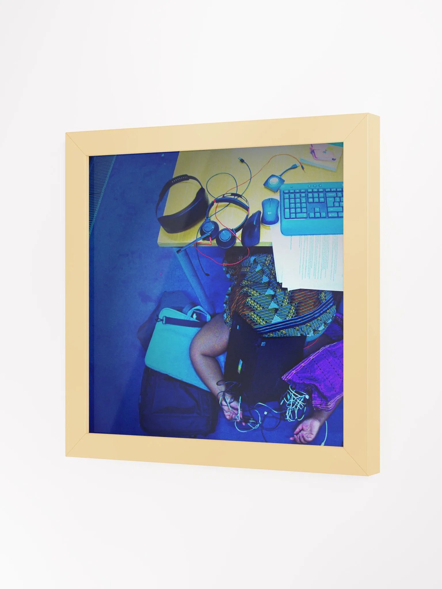 Commuter' Commitment (Mundane Mondays) - Framed Print product image (2)