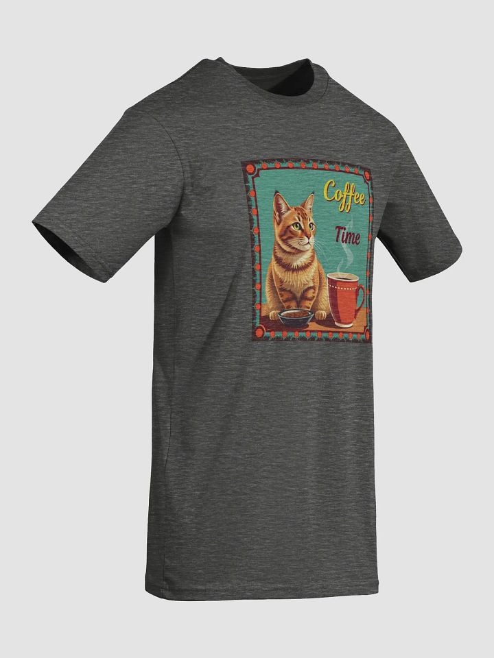 Coffee Cat Time Tee product image (14)