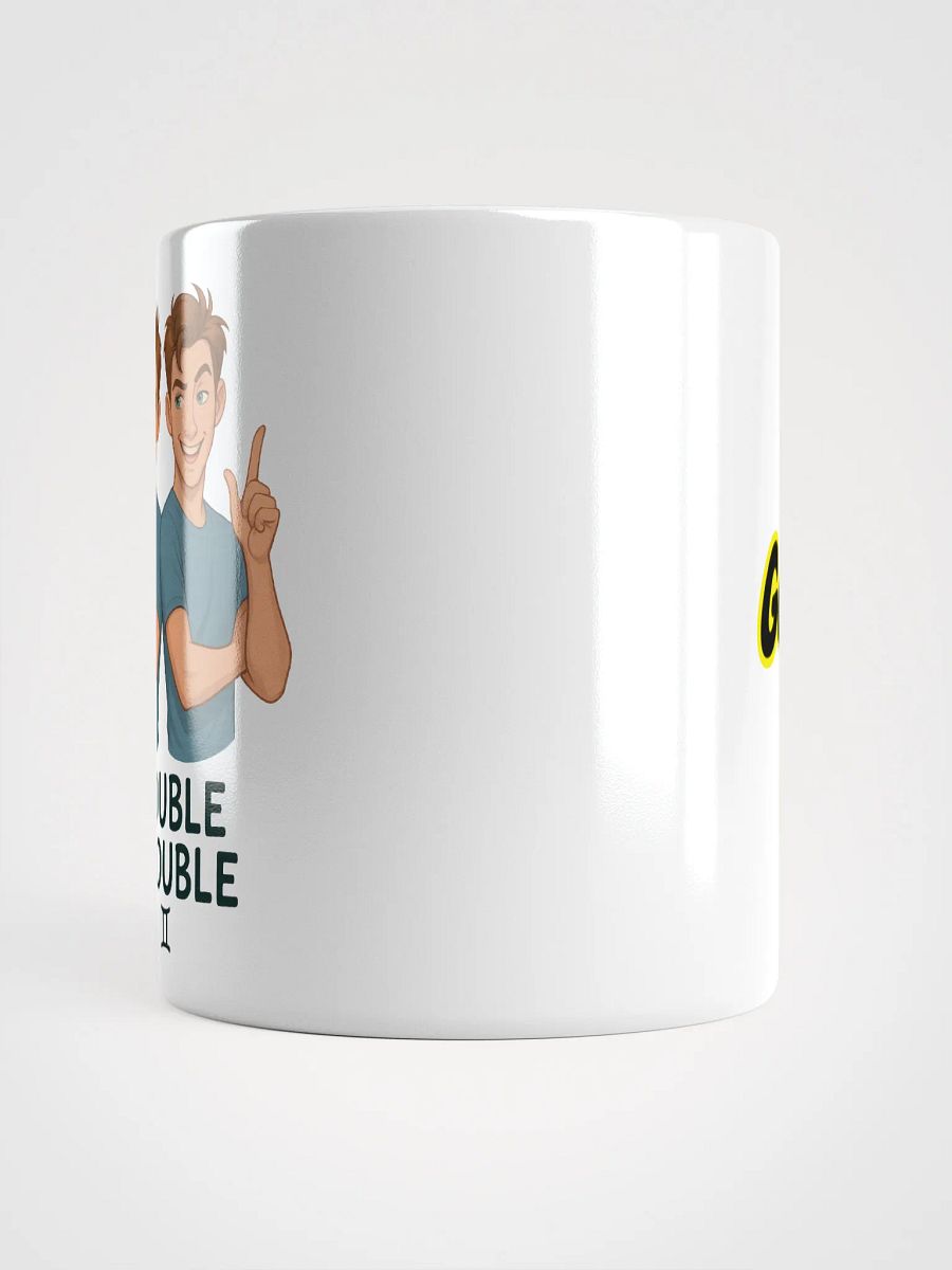 Gemini Duo White Glossy Mug product image (5)