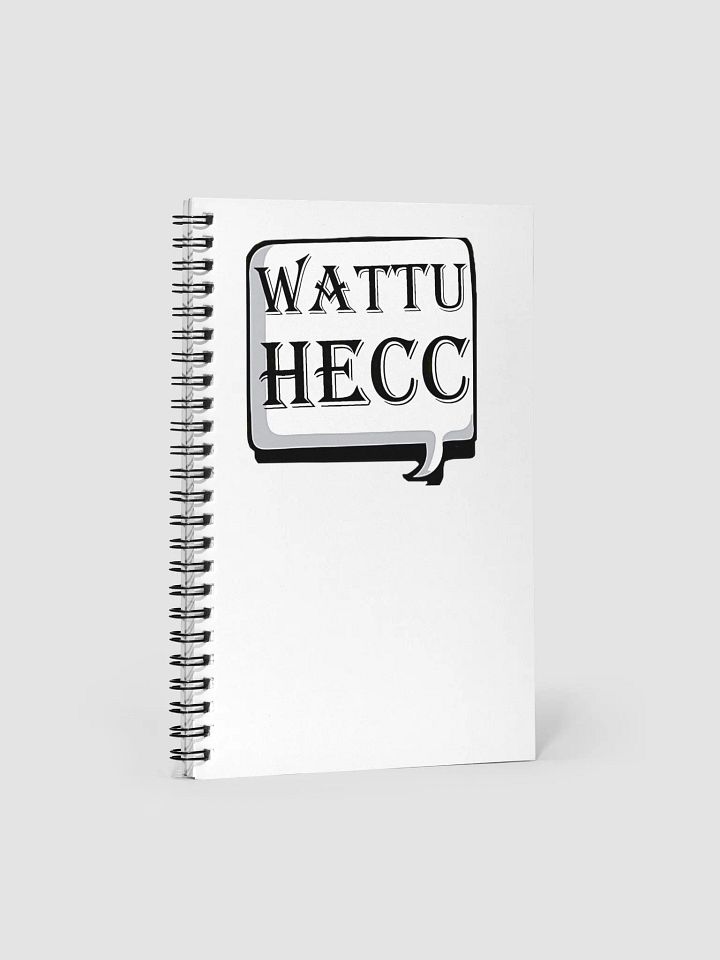 wattuhecc Spiral Notebook product image (1)