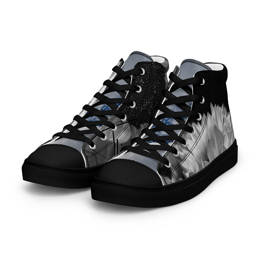 Monochrome Sunflower High Tops product image (6)