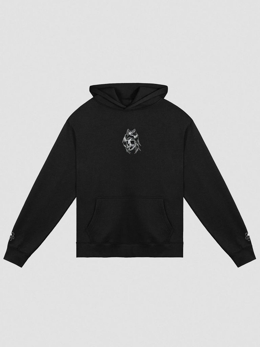 Embroidered Metal Skull n' Bones Hoodie (View Second Image!) product image (1)