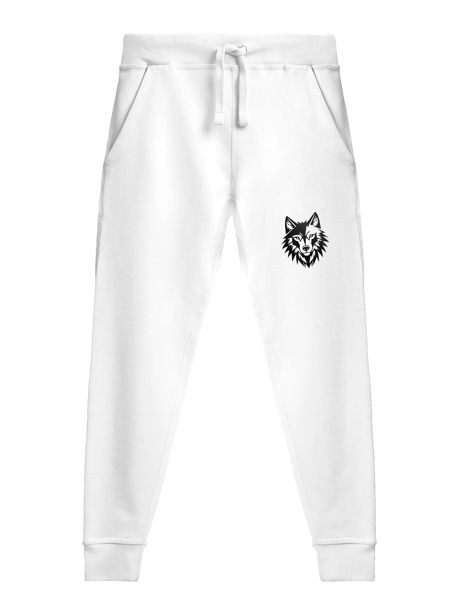 Wolf Head Embroidery Lane Seven Fleece Joggers product image (5)