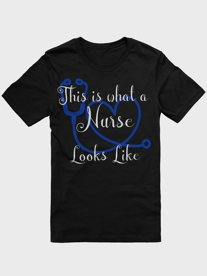 Nurse Stethoscope Heart Tee product image (1)