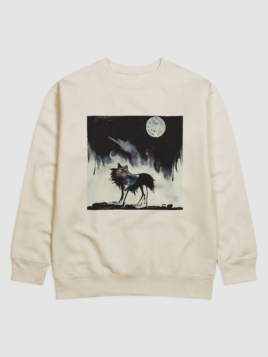 Howling Wolf Moonlight Sweatshirt product image (1)