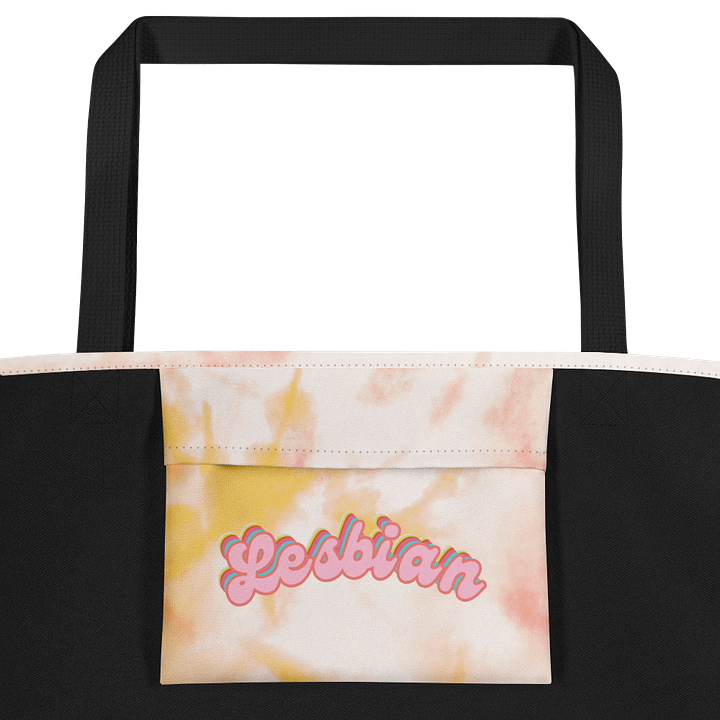 LGBTQIAP2S+ 2025, Curved Lesbian, Tote product image (2)
