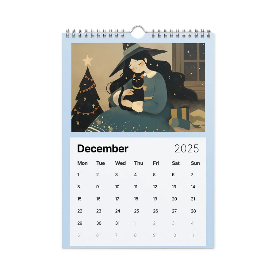 Witchy calendar 2025 product image (9)