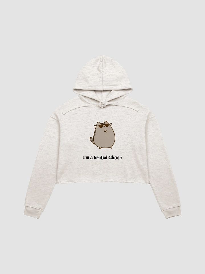 Cool Cat Cartoon Cropped Hoodie product image (4)