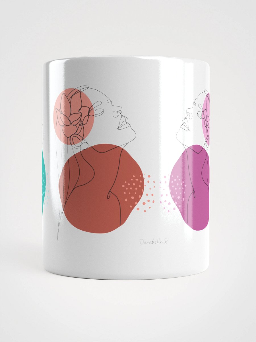 Mug Blanc Equilibre Femme Vibrant - Intensité en Liberté - Idée Cadeau Raffiné product image (5)