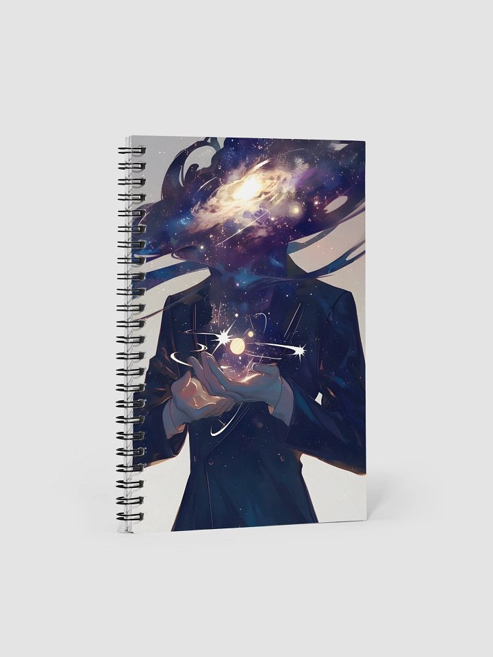 Cosmic Galaxy Dreams Spiral Notebook product image (1)