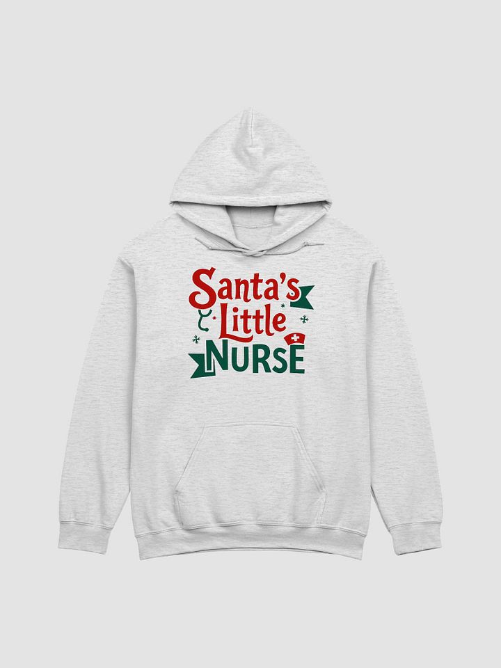 Festive Santa's Little Nurse Hoodie product image (4)