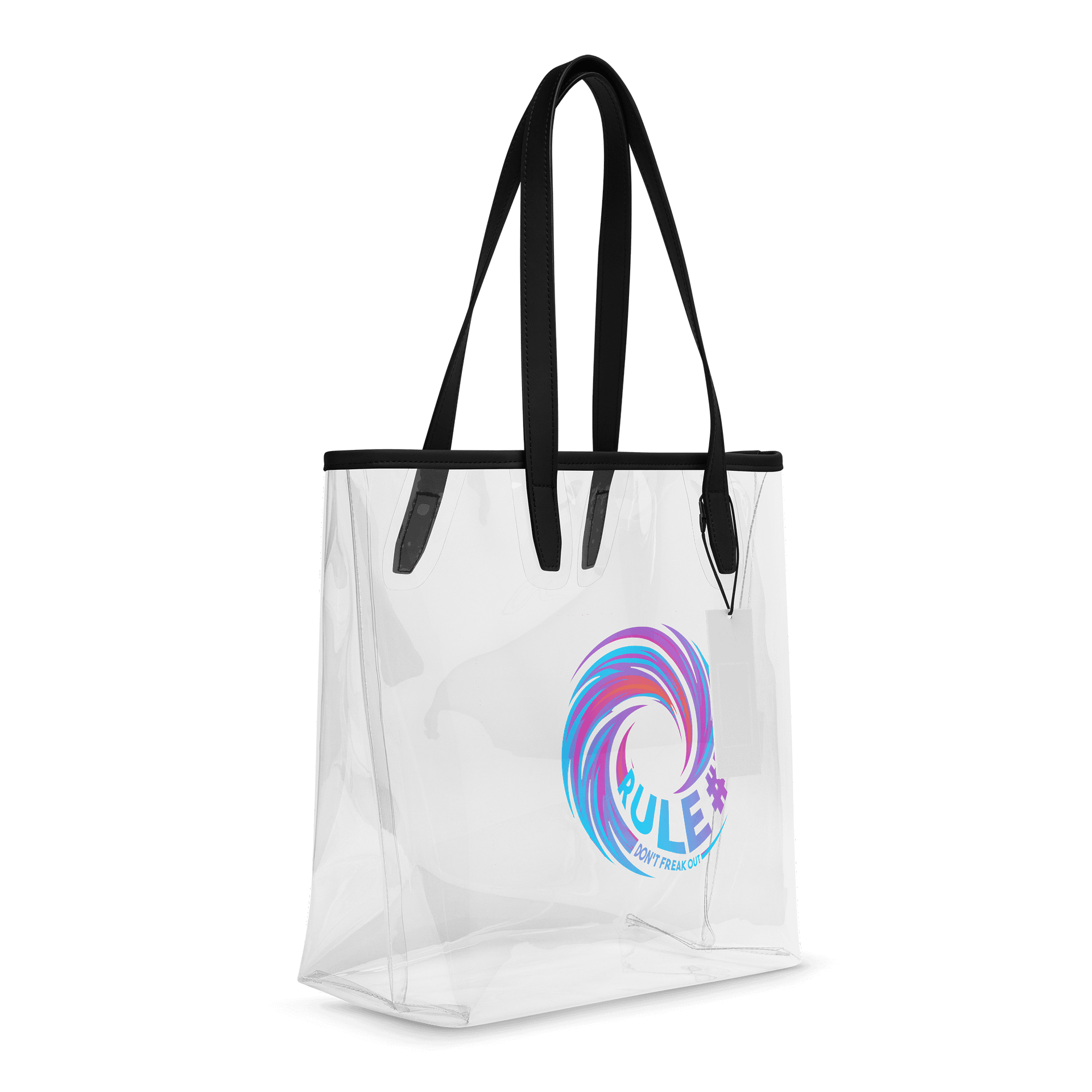 Rule #7 Clear Tote Bag Heatwave product image (6)