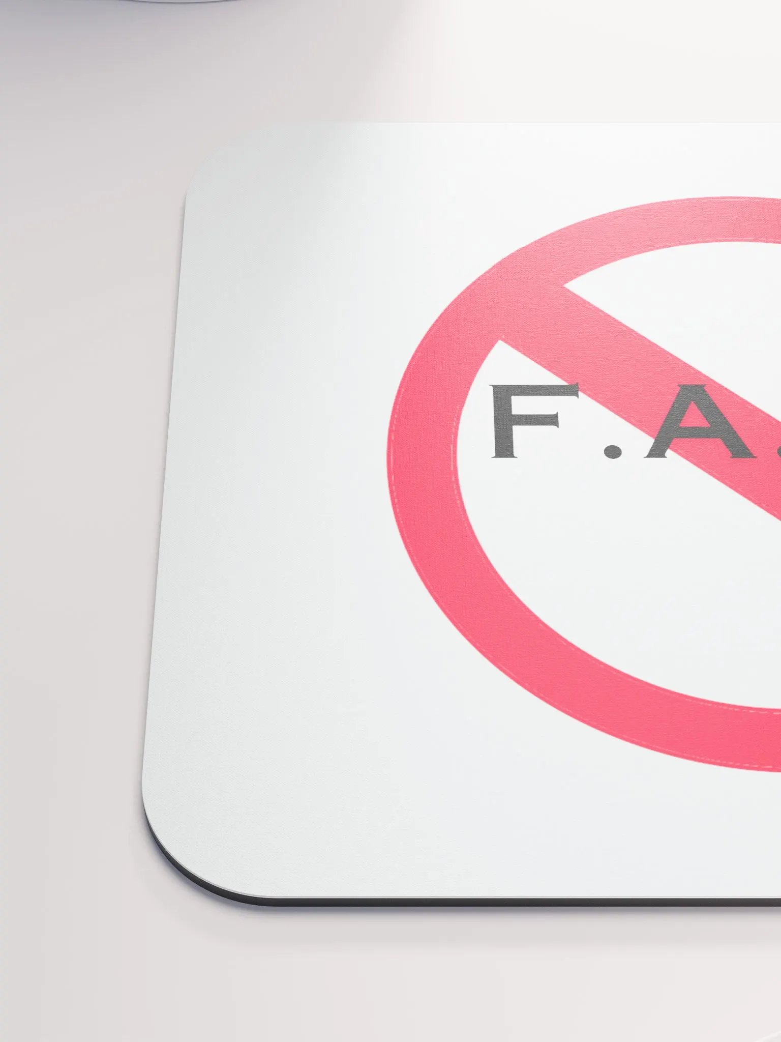 F.A.F.O Mouse Pad w/ logo product image (6)