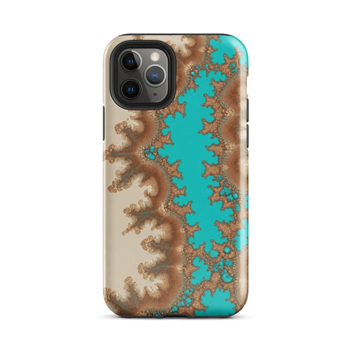 Tough Phone Case for iPhone® - Abstract Fractal River product image (2)