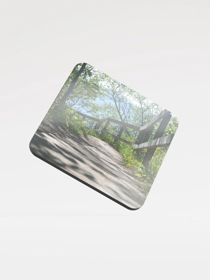 Nature Walking Path Cork Coaster product image (1)