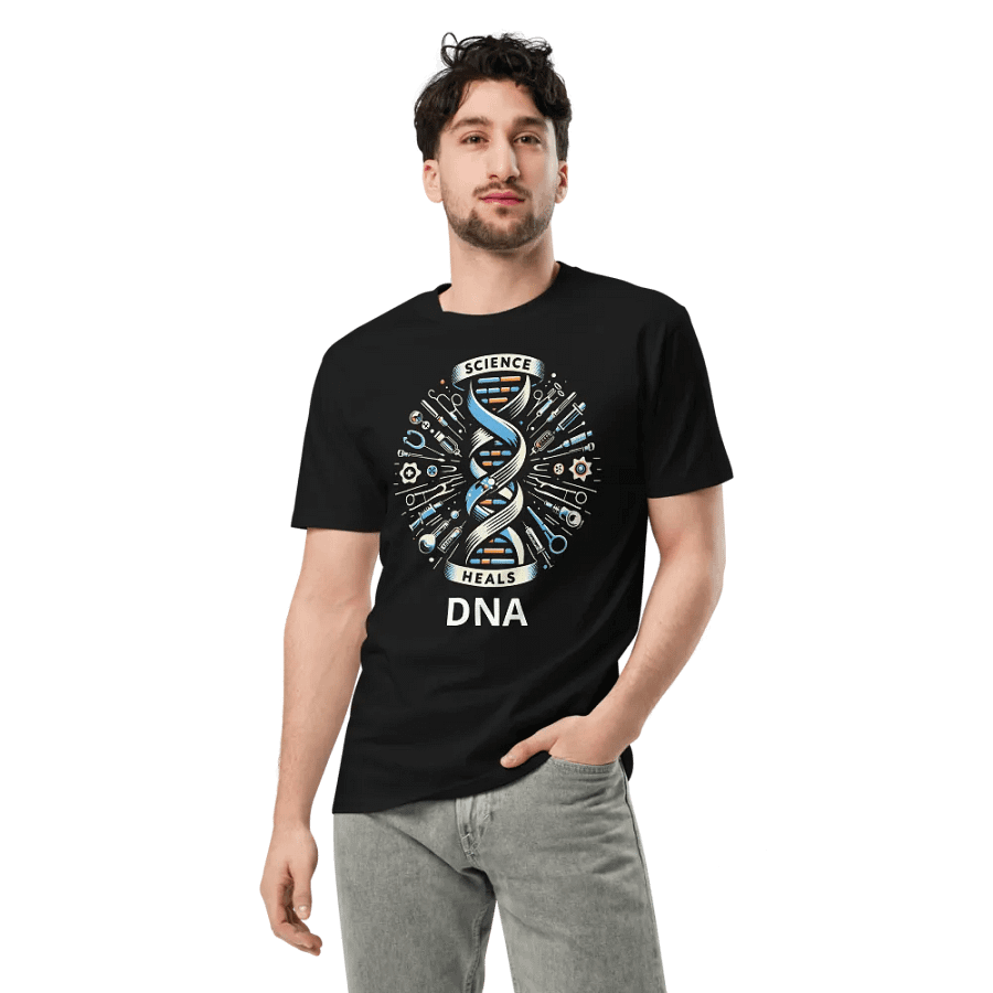 Healing Science DNA Helix T-Shirt product image (3)