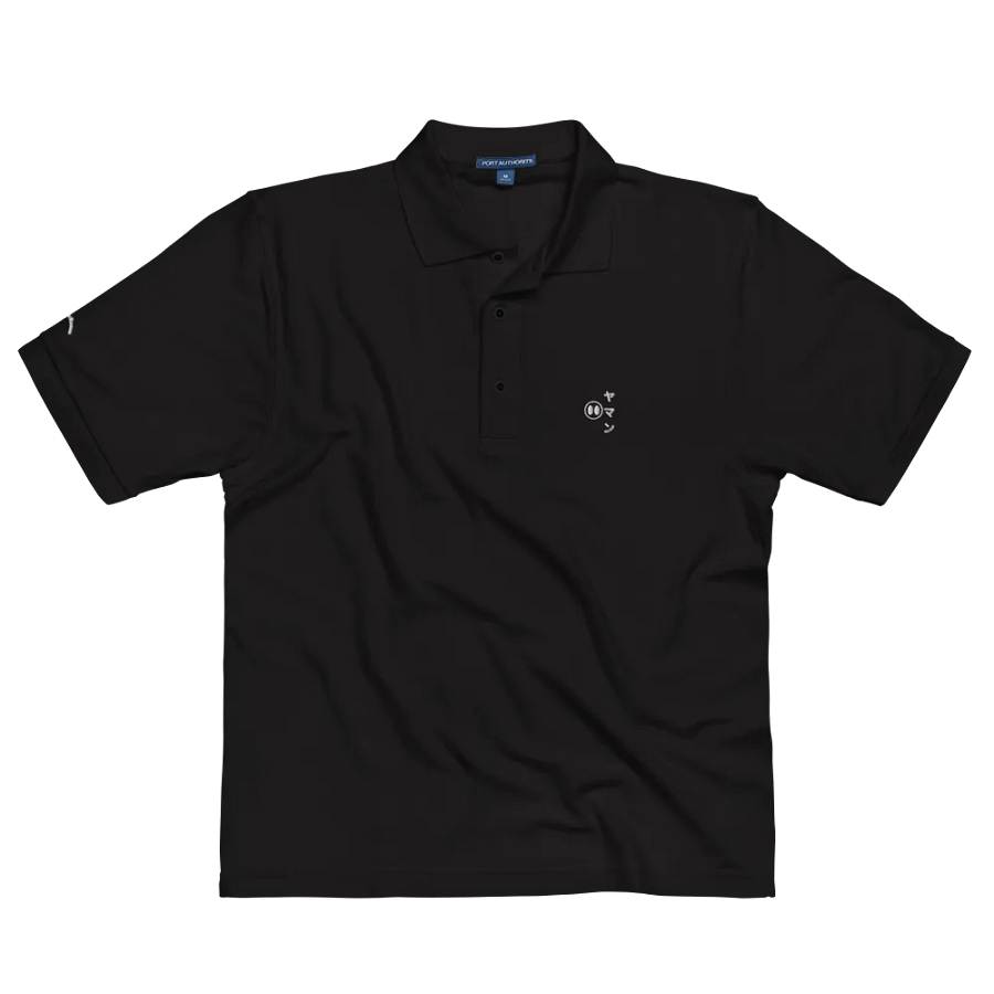 YTR Official Black Polo White Embroidery product image (5)