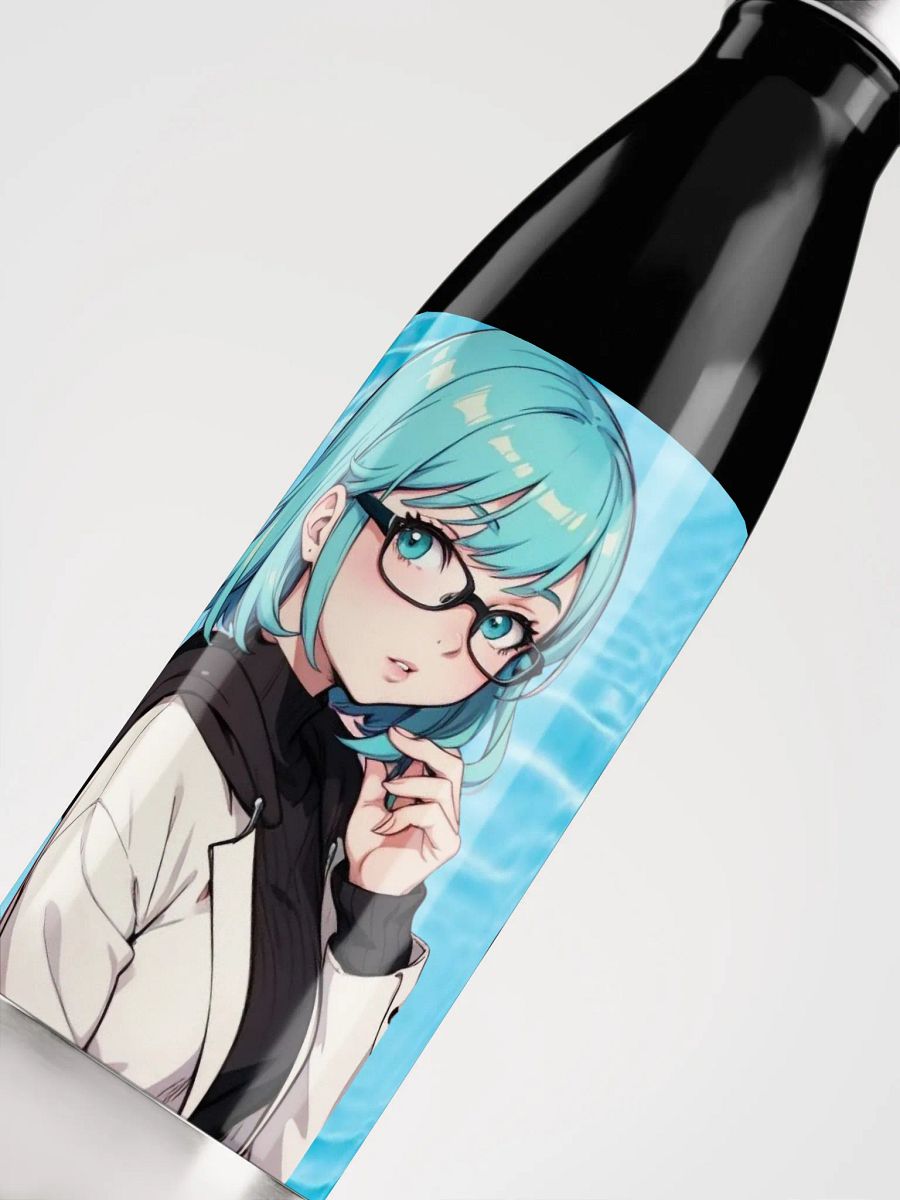 (Aqua WAIFU) K Stainless Steel Water Bottle product image (5)