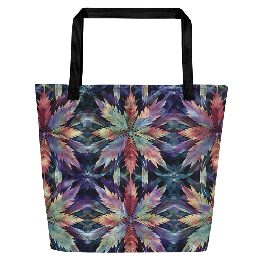 Cannabis - Aurora Blaze – Design | Large All-Over Print Tote Bag product image (2)