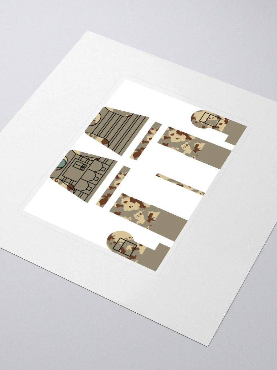 minifigure army sticker sheet product image (3)