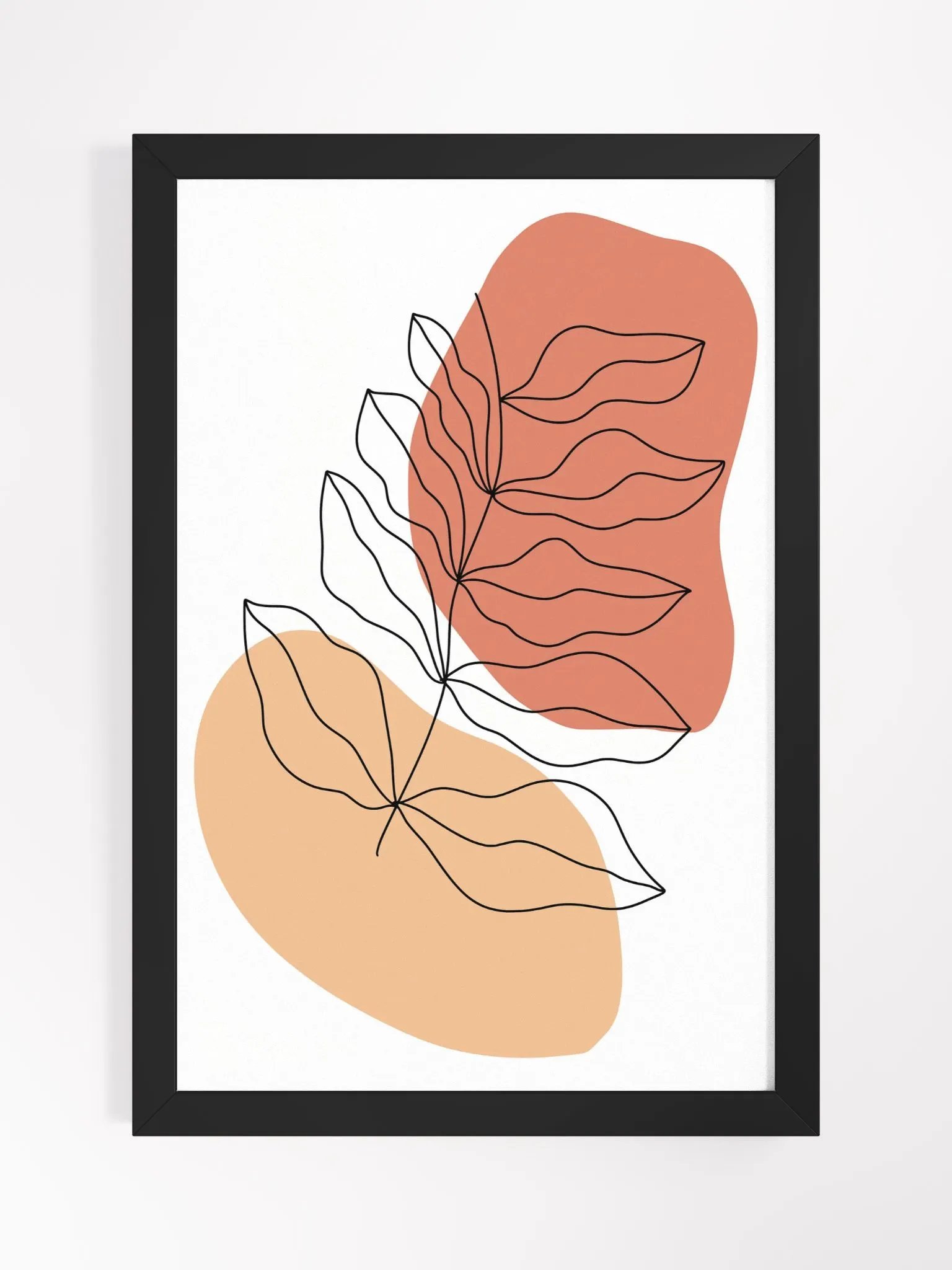Organic Leaves Framed Art Poster product image (6)